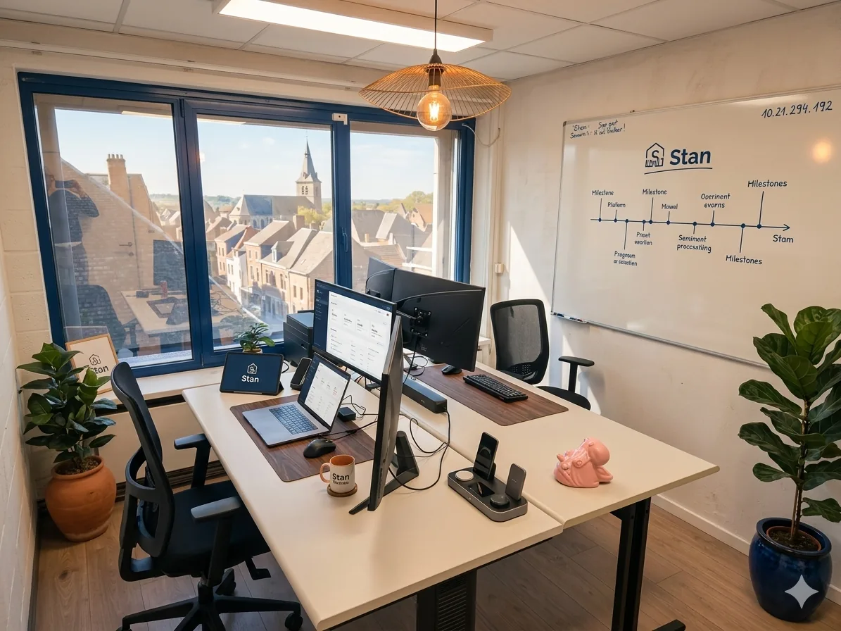 Stan Pro — Partenaire administratif et réseau artisans en Brabant Wallon et Hainaut